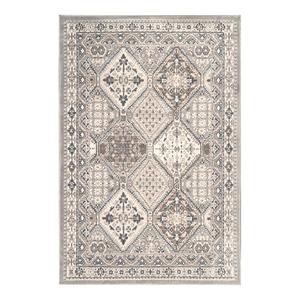 Винтажный ковер Becca из плитки Nuloom, серый, 153x244 см
