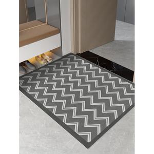 Xinglianxin Ковер 70х140 см для прихожей из искусственной кожи, нескользящий, грязеотталкивающий, с направляющей линией