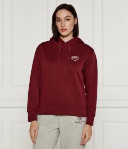 Толстовка Gant Relaxed fit, красный