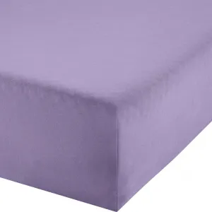 Простыня на резинке Erwin Müller Boxspring Freising" lilac 180x200 cm - 200x220 cm"