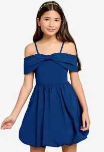 Коктейльное платье/вечернее платье прямого кроя с бантом в стиле бардо Lipsy, Royal Blue