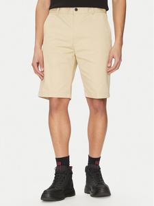 Шорты из ткани обычного кроя Darik241 50505857 Hugo, бежевый
