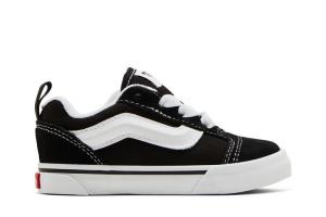 Кроссовки Vans Knu-Skool Toddler Black White, черный