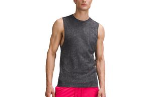 Мужская майка Metal Vent Tech Lululemon, черный/серый