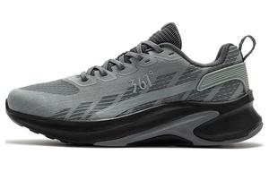 Кроссовки мужские низкие серый/черный 361°