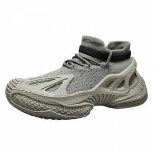 Lin Feng Серые мужские повседневные низкие кроссовки с защитой от истирания и дышащие, цвет Gray