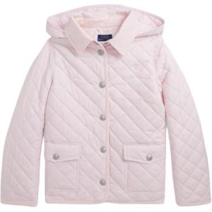 Утепленная куртка SS24 Светло-розовая Детская Polo Ralph Lauren