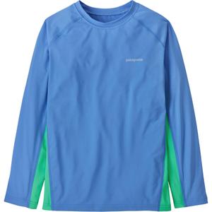 Футболка Capilene для подростков Patagonia, синий