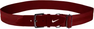 Регулируемый ремень для бейсбола/софтбола Nike для взрослые 3.0, бордовый/белый