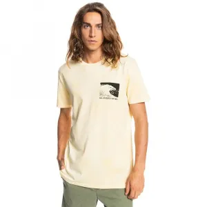 Футболка с коротким рукавом Quiksilver Smiley Wave, желтый