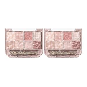 Нежная палетка теней для век легко растушевывается стойкая 2г CANMAKE