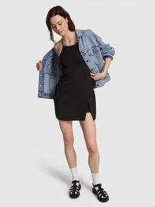 Спортивное платье на бретельках для эстафеты Pink, черный