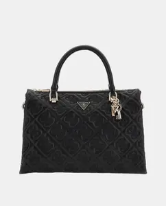 Сумка через плечо на молнии Guess, черный