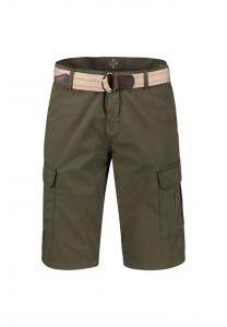 Шорты-Бермуды карго с поясом Lerros, зеленый