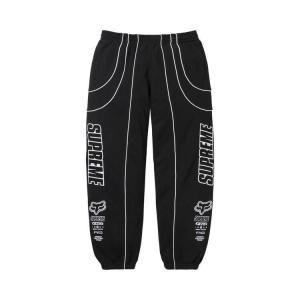 Спортивные брюки Supreme x Fox Racing Sweatpant 'Black'