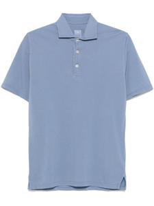 Fedeli рубашка поло из ткани пике, синий