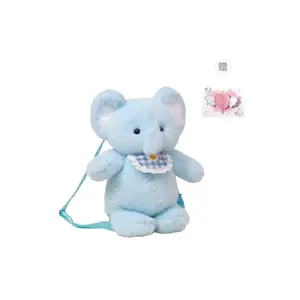 Милый плюшевый медвежонок Bib Running, маленькая игрушка-животное, высота 45 см PUDOWRABBIT