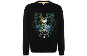 Толстовка женская Kenzo Letter Logo, черный / синий