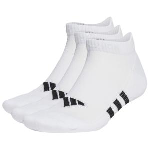 Многофункциональные носки Adidas Performance Cushioned Low 3-Pack, цвет White/White/White