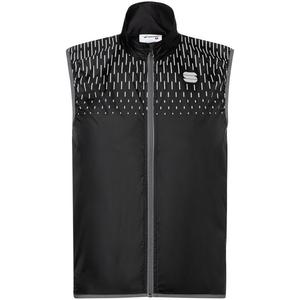 Мужской рефлекторный жилет Sportful, черный