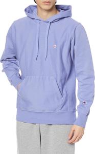 Толстовка Champion C3-T110/C3-X108 с длинным рукавом, плотность ткани 10 унций, на флисовой подкладке, с капюшоном, технология обратного плетения (R), тускло-фиолетовый