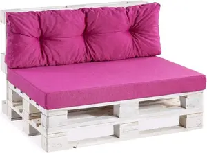 Подушки для поддонов, подкладки для поддонов ППФ (подушка сиденья 120х80 гладкая, розовая)