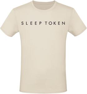 Футболка Sleep Token Take Me Back To Eden, бежевый