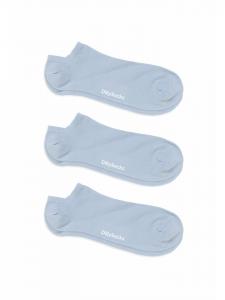 Носки DillySocks 3er Pack Sneaker One Color Shorties, цвет baby blue