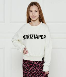 Толстовка Patrizia Pepe Loose Fit, экрю