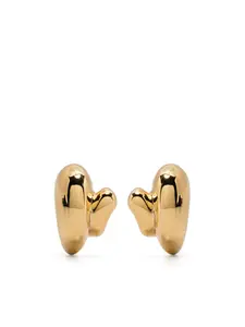 Серьга-гвоздик Sagene Trail Maria Black, золотой