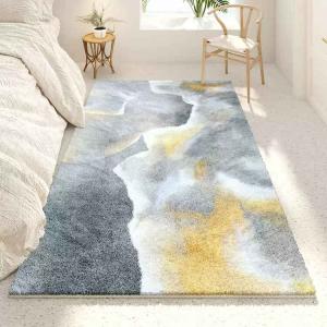 AOVOC Ковер 80x200 см для спальни/гостиной, faux cashmere, утолщенный, Muyangjia Second Generation