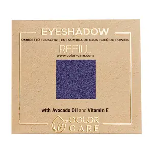 Веганские жемчужные тени для век - 072 очень пери Color Care Pearl - Violet Blue, 2 гр