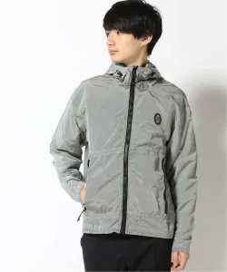 (M) Худи из нейлона, окрашенного в готовом виде