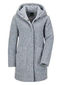 Goldner Межсезонное пальто в светло-голубом, сером