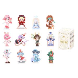 Azura теплая зимняя рождественская коллекция модная игрушка мистери бокс одиночный мистери бокс/полный набор 12 шт POP MART