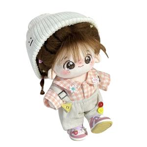 Утонченная кукла для переодевания Cotton, совместимость с куклами от 3 лет, плюшевая кукла высотой 20см Dolls and bears dance