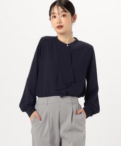 Блузка в стиле «бабочка» (с длинными рукавами)