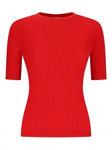 Ребристый топ Celina KHAITE, красный