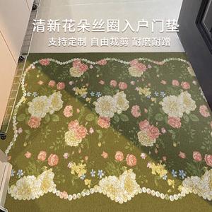 Budis Ковер 140х160 см для прихожей, уличный, с петлями, Huarui-Zhenzhu Garden, обрезной, грязезащитный