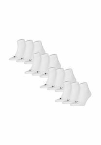 Носки Puma UNISEX QUARTER 12ER PACK LOGO, Weiß/Transparent