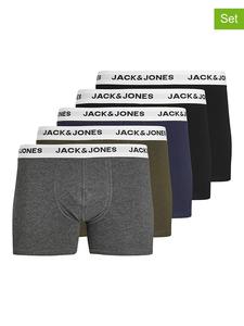 Jack & Jones Комплект из 5 штук: Разноцветные боксерские трусы