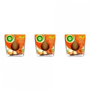 Ароматическая свеча «Ванильная звезда и карамель» 3x105 г Air Wick