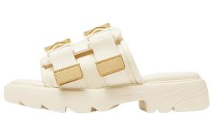 Шлепанцы женские Bottega Veneta Flash с пряжками, белый