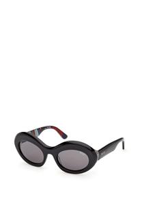 Солнцезащитные очки Emilio Pucci Sunglasses, Black-Smoke Gray/Black