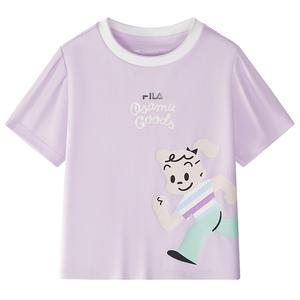 FILA KIDS Футболка YUANTIANZHI,LIANMINGKUAN Cloud Gown Purple для детей 3-7 лет