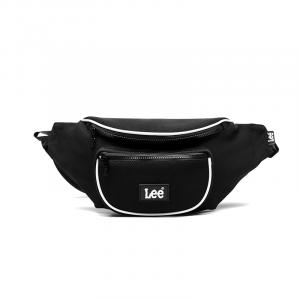 Lee Черная унисекс сумка через плечо для деловых поездок, Black