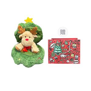 Очаровательная радостная рождественская елка, рождественский олень плюшевая кукла высотой 45см Dream Eater