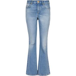 Расклешенные джинсы denim BALMAIN, светло-голубой