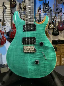 Электрогитара PRS SE Custom 24 - Бирюзовая, по подписи дилера, 724 GET PLEK’D бесплатно!