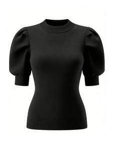 MEETWEE Свитер в черном цвете